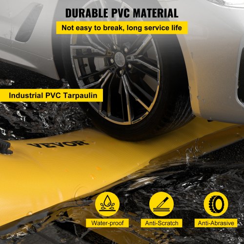 Översvämningsbarriär Hydrobarriär 6,2 m längd x 15 cm höjd för vattenavledning |  EU