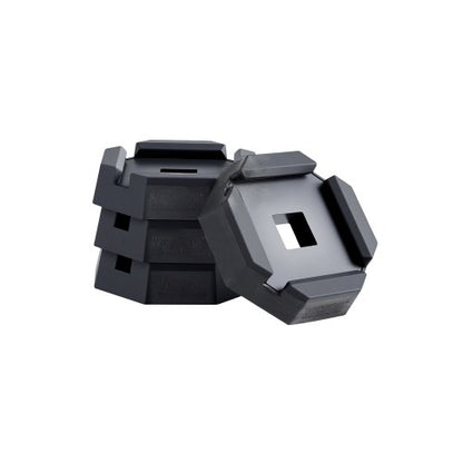 RV Leveling Pads 5000 lbs 4 Styck Gummi Trailer Jack Pads 5,5" kvadratfot |  EU