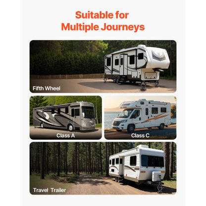 RV Leveling Pads 5000 lbs 4 st Gummi Trailer Jack Pads Scissor Jack Fötter |  EU