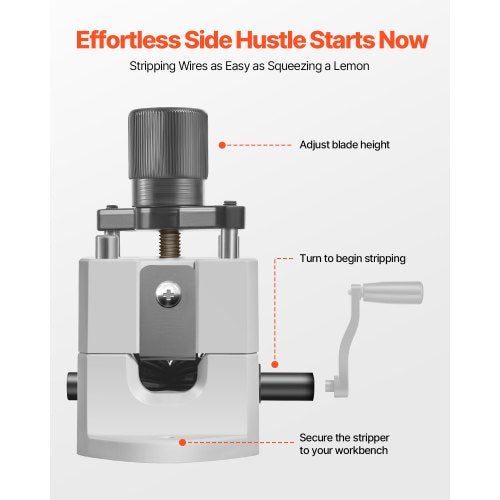 Manuelle Kabelabisoliermaschine, 0,06-1 Zoll, hand- oder bohrbetrieben | EU