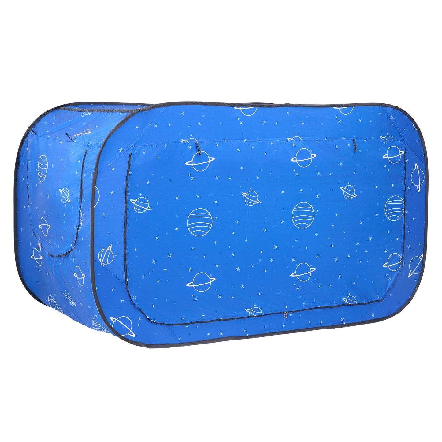 2-türiges Bettzelt Atmungsaktives Zelt Light Blackout mit 0,33 Zoll Faserstangen