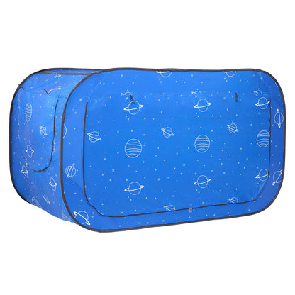 2-türiges Bettzelt Atmungsaktives Zelt Light Blackout mit 0,33 Zoll Faserstangen