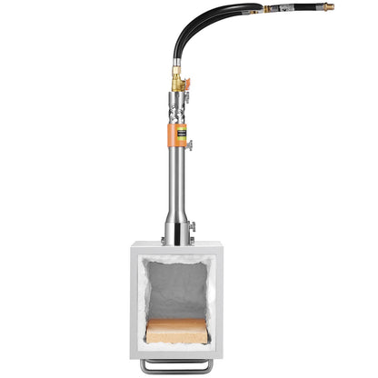 Portable Propane Forge 3 Brännare hovslagare Forge 2600℉ Kniv Metall Fyrkant