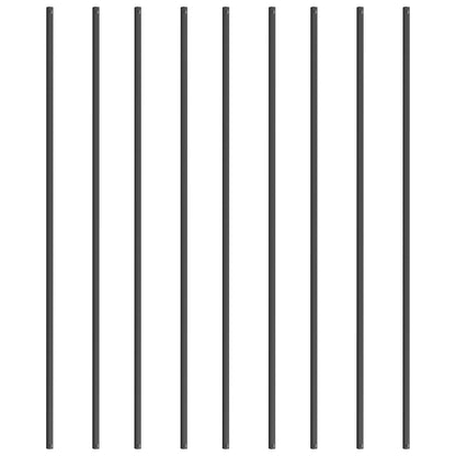 Staircase Metal Balusters 11 Pack 44''x0,5'' Aluminiumspindlar med skruvar