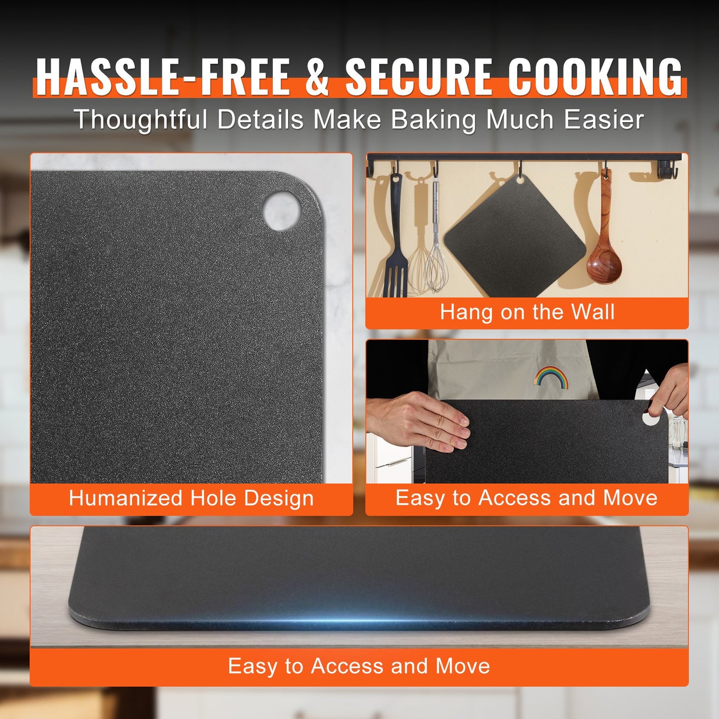 Pizzastål, 13,5" x 10" x 1/4" Pizzastålplatta för ugn, förkryddad pizzabaksten i kolstål med 20X högre ledningsförmåga, kraftig pizzapanna för utomhusgrill, inomhusugn