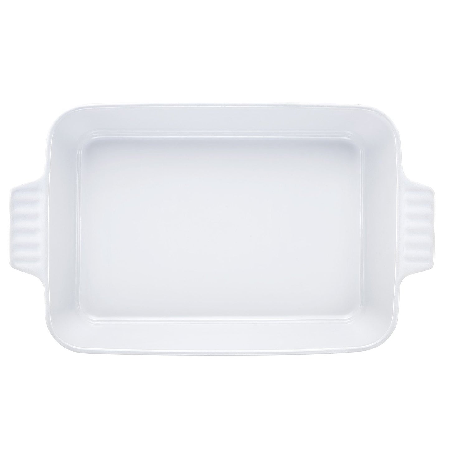 Keramisk bakform Rektangulär gryta Djup för bakning och servering