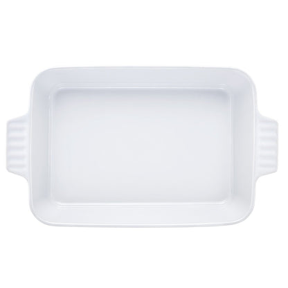 Keramisk bakform Rektangulär gryta Djup för bakning och servering