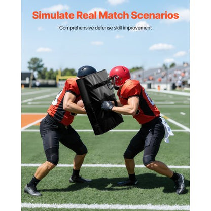 61x43 cm Football Blocking Tackle Dummy Kick Guard with Handle 1 PC