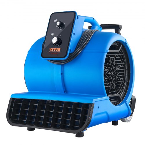 Floor Blower 1560 RPM 4000 CFM Air Mover with 3 Blowing Angles 3-Speeds