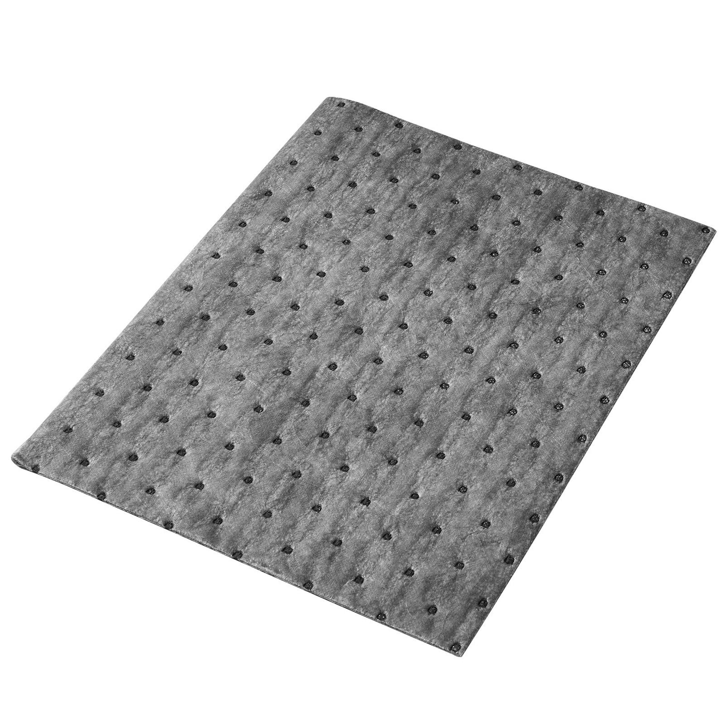 Spillabsorberande dynor, universell absorberande matta Absorberar upp 45,4 L, 330 x 250 mm Polypropenabsorberande dyna för olja, vatten och andra vätskor, 100 st.