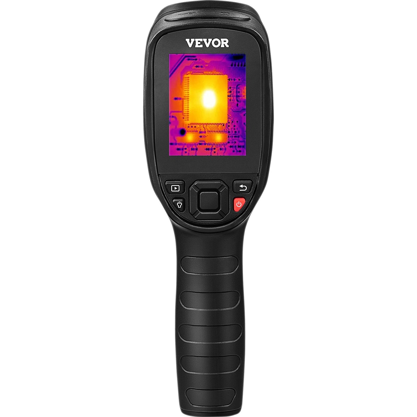 Thermal Imaging Camera, 320 x 240 Pixels Super Resolution, 25Hz Refresh Rate Infrared Camera with -4 to 752°F Temperature Range, 32G Built-in SD Card, and Rechargeable Li-ion Battery