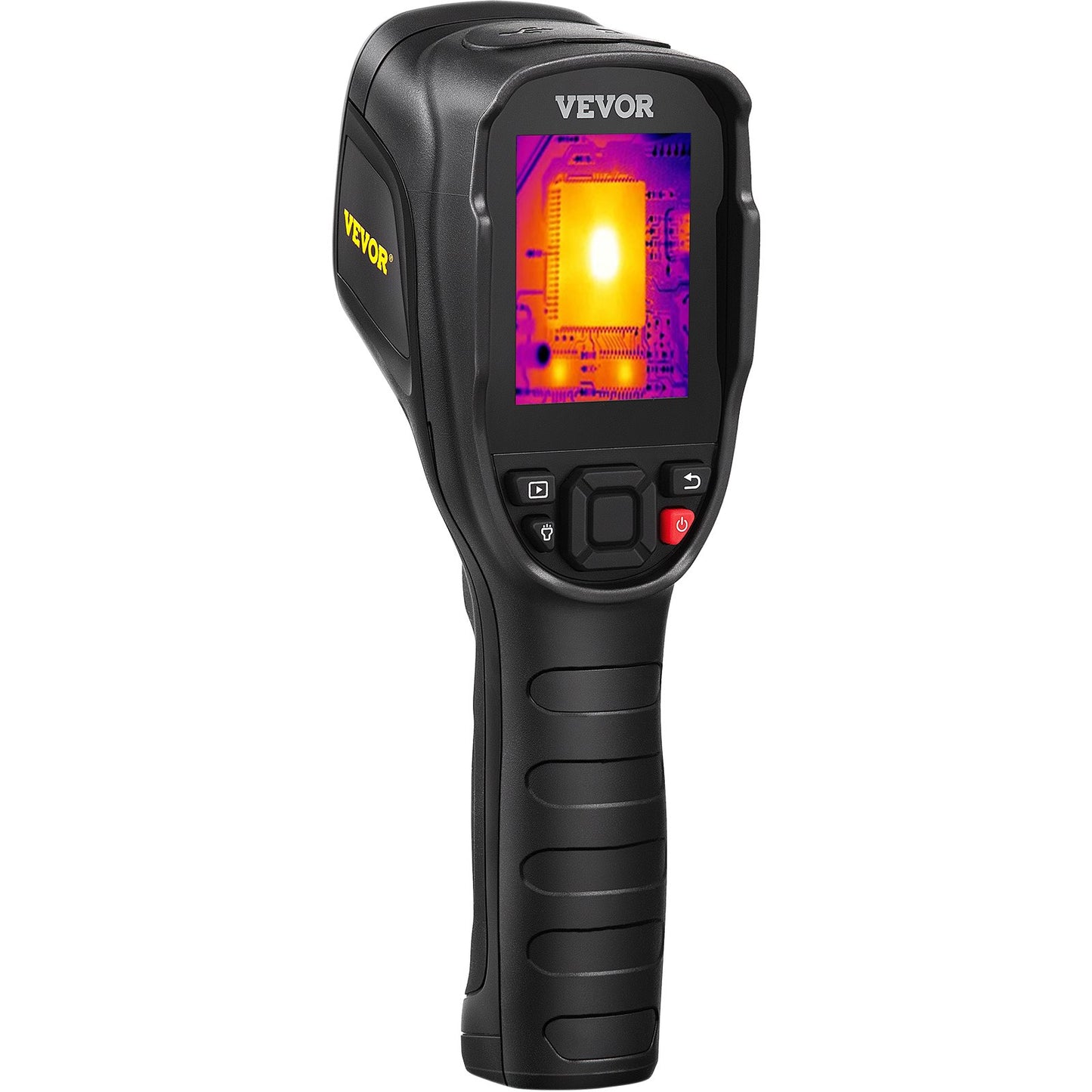 Thermal Imaging Camera, 320 x 240 Pixels Super Resolution, 25Hz Refresh Rate Infrared Camera with -4 to 752°F Temperature Range, 32G Built-in SD Card, and Rechargeable Li-ion Battery