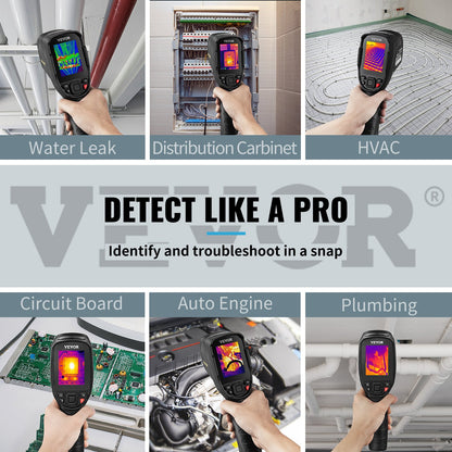 Infraröd värmekamera Synligt ljuskamera 2MP IR-upplösning 240x180