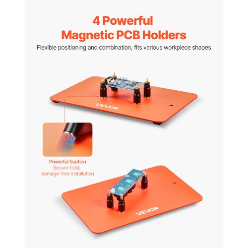 Magnetische helfende Hände Lötstation 3X LED Lupenlampe 4 PCB-Halter