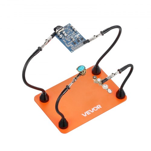 Magnetische helfende Hände Lötstation 4 flexible Arme Krokodilklemmen