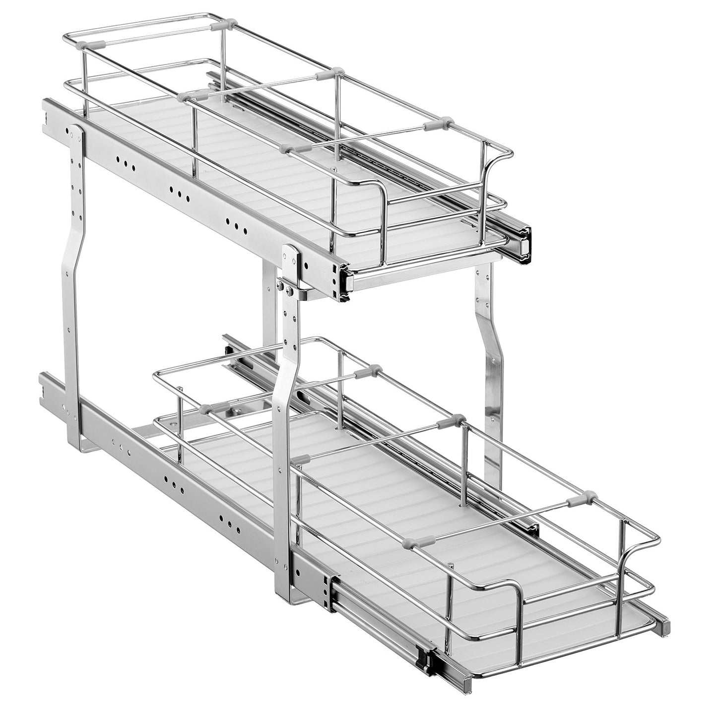 2-stufiger Ausziehschrank unter der Spüle, Organizer, 21,6 x 53,3 cm, Schubladenkorb