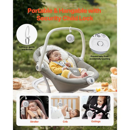 Ljudmaskin, 20 lugnande sömnljud, 4-i-1 hängbar ljudmaskin med vitt brus med automatisk avstängningstimer, mjuk ringlampa, minnesfunktion och barnlås, för baby, vuxna, hem, kontor och resor |  EU