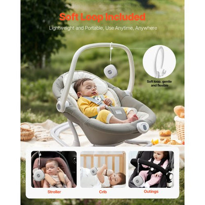 Ljudmaskin, 21 lugnande sömnljud, 3-i-1 bärbar och hängbar ljudmaskin med vitt brus med automatisk avstängningstimer, mjuk ringlampa och minnesfunktion, för baby, vuxna, hem, kontor och resor |  EU