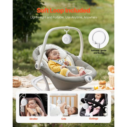 Ljudmaskin, 30 lugnande sömnljud, 3-i-1 bärbar och hängbar ljudmaskin med vitt brus med automatisk avstängningstimer, mjuk ringlampa och minnesfunktion, för baby, vuxna, hem, kontor och resor |  EU