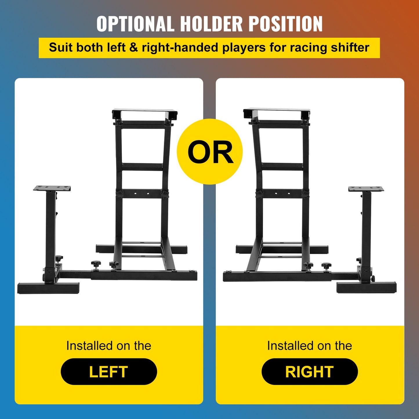 G29, G27 and G25 Racing Simulator steering wheel stand GT Racing Simulator steering wheel stand, wheel support and pedal not included