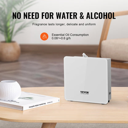Scent Air Machine, 480ml Bluetooth Smart Essential Oil Diffuser, 2500sq.ft Waterless Scent Diffuser with Cold Air Technology, Aromatherapy Diffuser Machine for Home, Office, Hotel, Spa