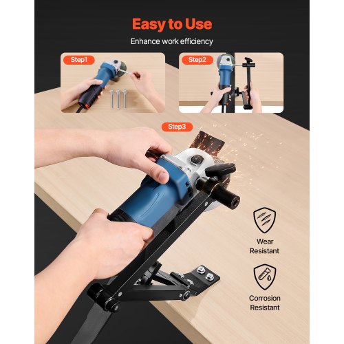 Rasenmäher-Klingenschärfer, 15°-45° verstellbarer Rasenmäher-Klingenschärfer