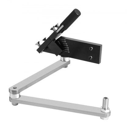 Lawnmower blade sharpener with blade balancer 15° to 45° adjustable