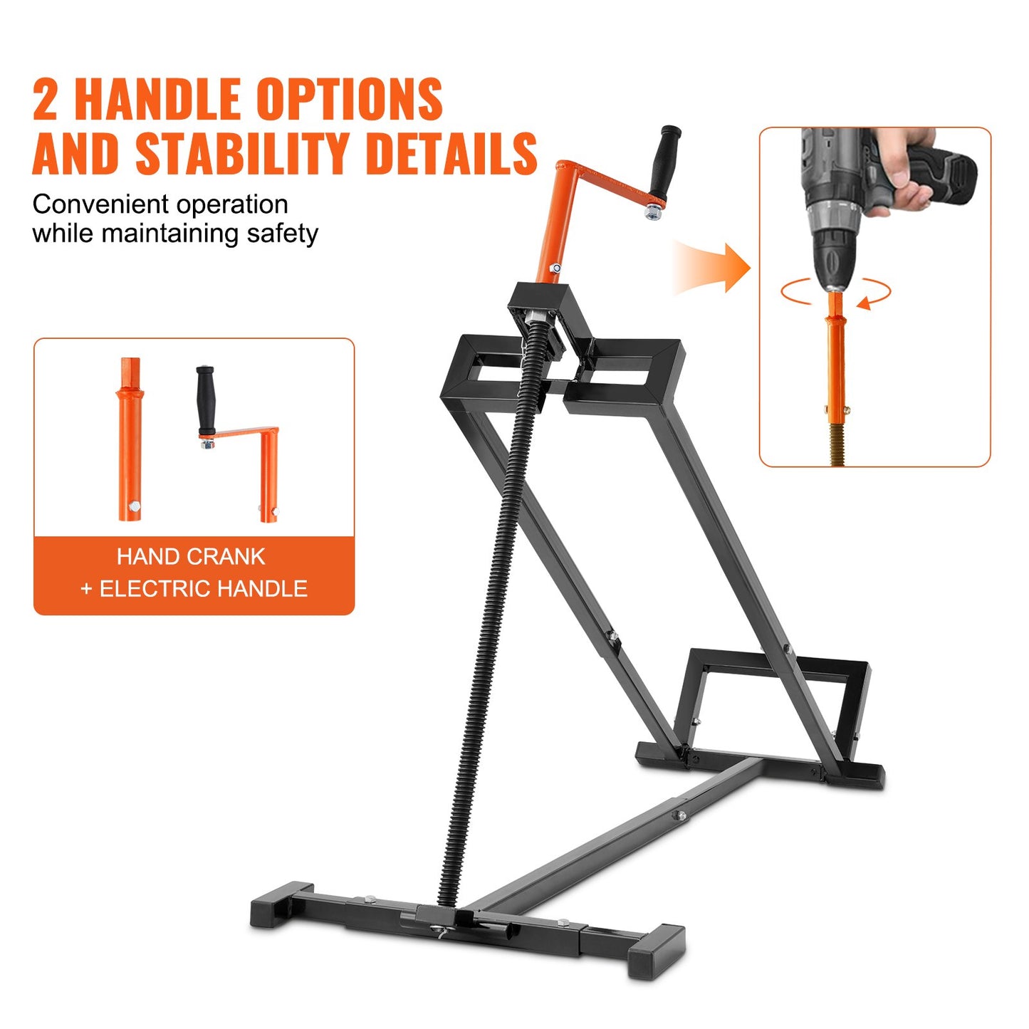 880 Lbs Ride on Lawn Mower Lift Jack för gräsklippare och trädgårdstraktorer