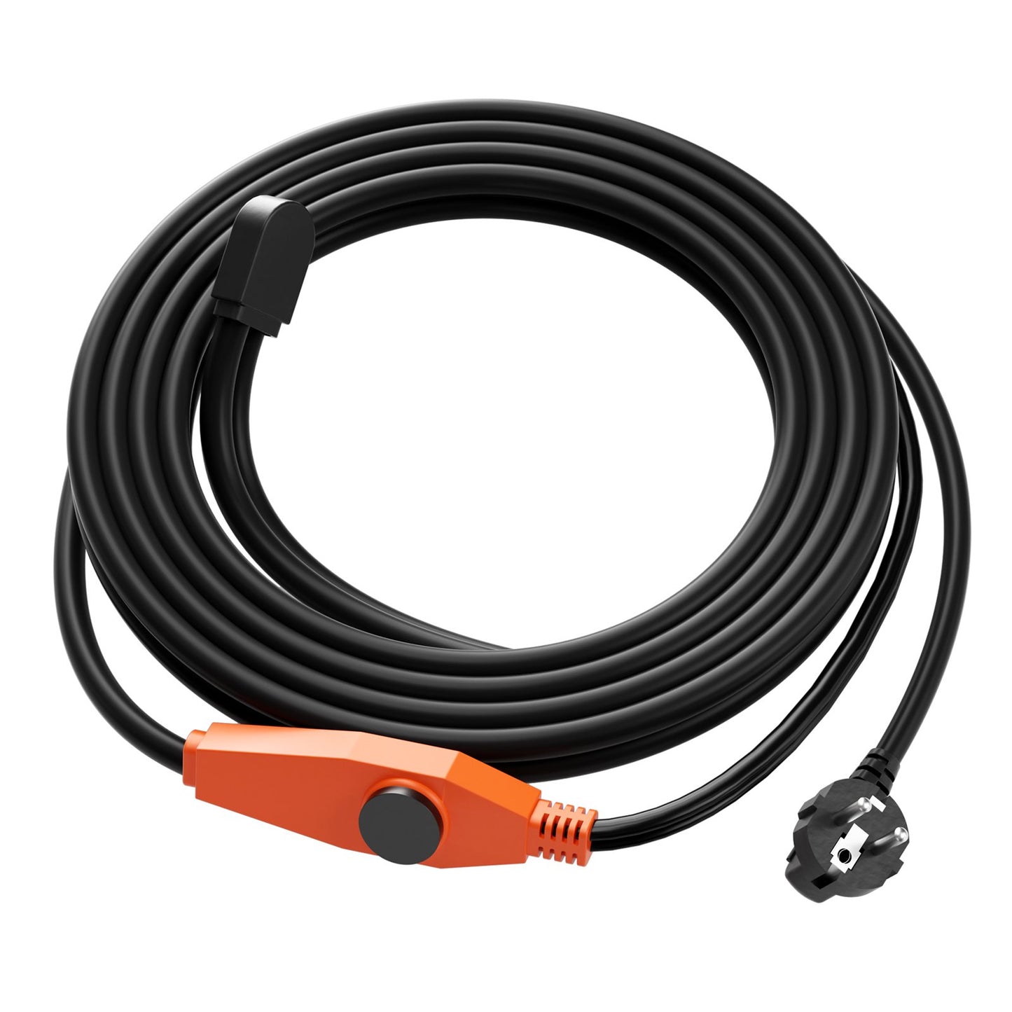 Pipe heating cable 4m 23W/m heating tape for pipes with built-in thermostat