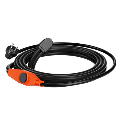 Pipe heating cable 2m 23W/m heating tape for pipes with built-in thermostat