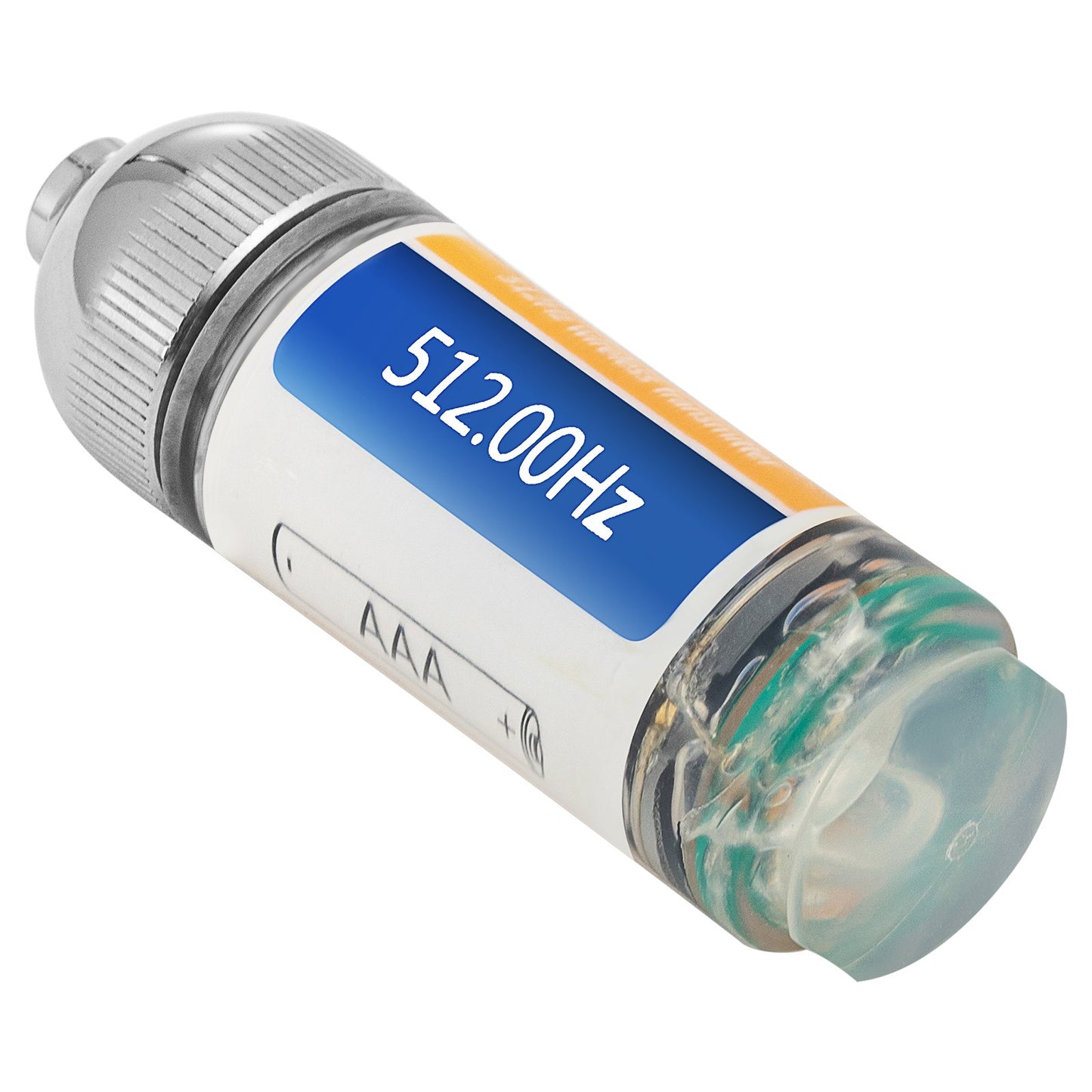 512HZ Sonde 8/5\" and 1/4-20\" Connectors Rigid Drain Locator for Locating & Detecting Small Sewer & Pipelines, Silver