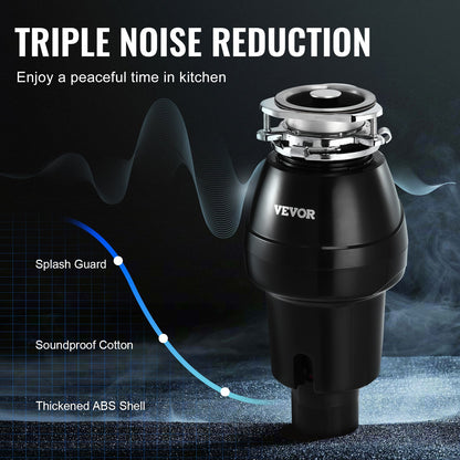 Müllentsorgung 3/4 PS Kontinuierliche Entsorgung von Lebensmittelabfällen 3600 U/min 3-Schrauben