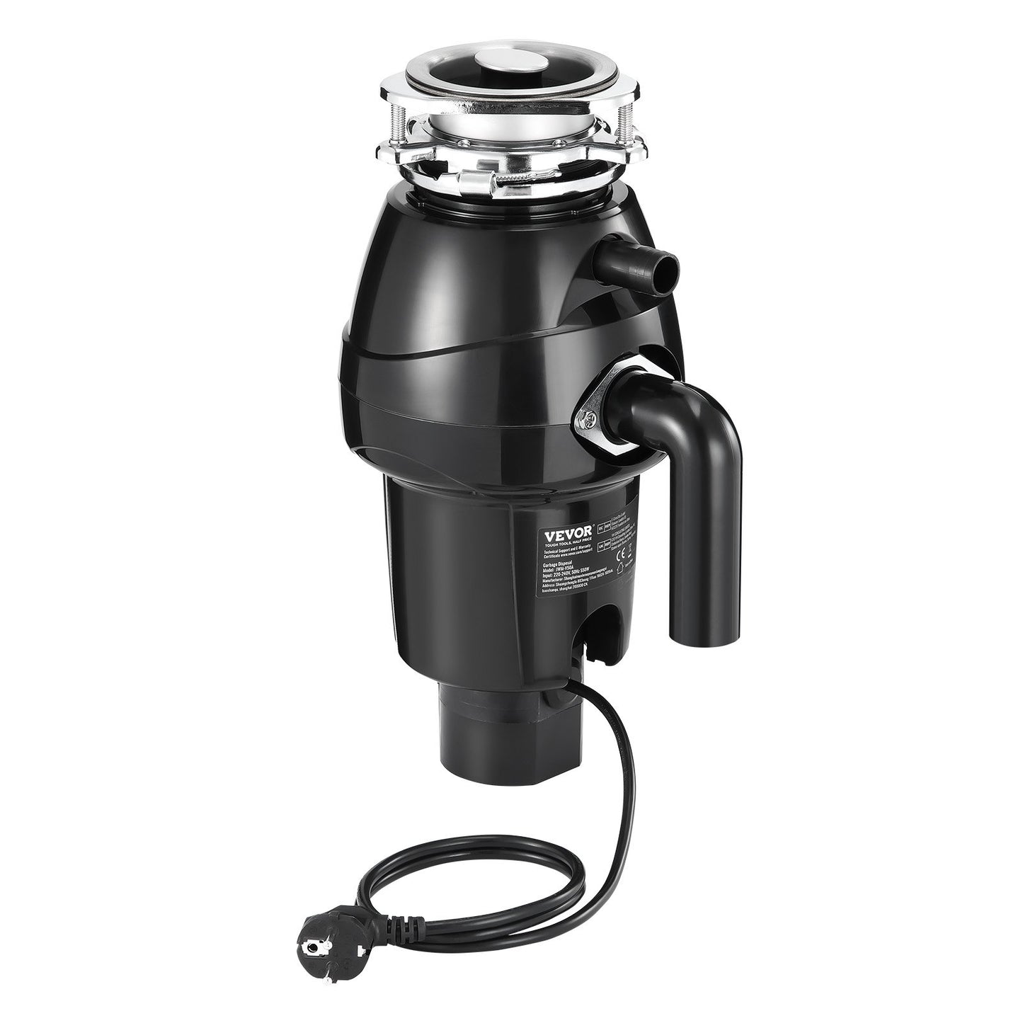 Müllentsorgung 3/4 PS Kontinuierliche Entsorgung von Lebensmittelabfällen 3600 U/min 3-Schrauben