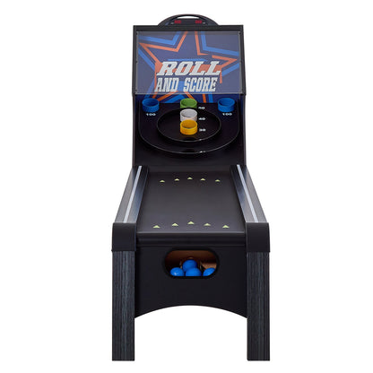9 ft Roll & Score Arkadspelbord Elektroniskt målskytt Spelrum 4 bollar