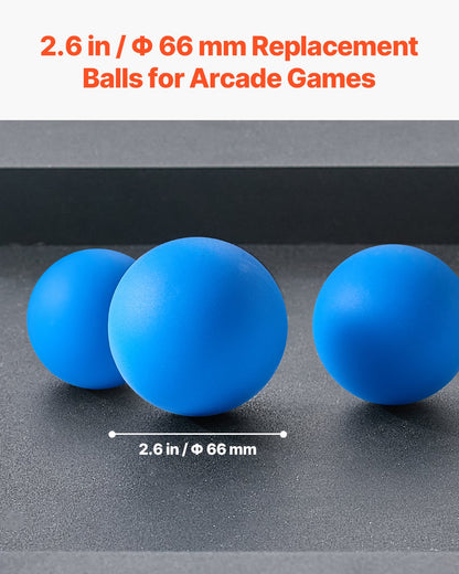 Roll & Score Arcade Game Replacement Set 4 Balls Home Recreation Game Room