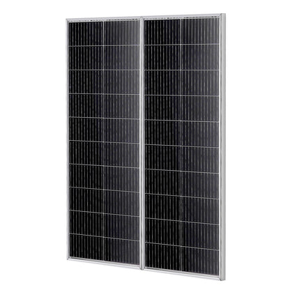 200 W monokristallines Solarmodul-Kit, 2 Solarmodule und Laderegler