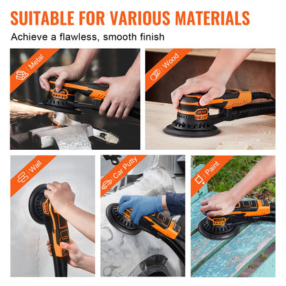 Random Orbital Sander 5 & 6-tums Borstlös Orbital Sander 10000 PRM