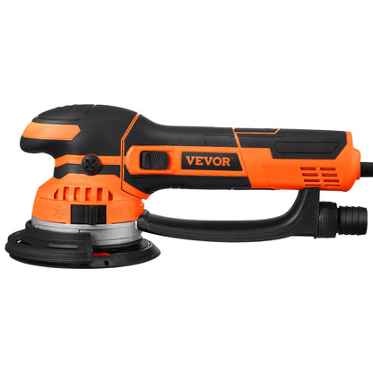 Exzenterschleifer 6'' Dual-Action-Schleifgerät 10 PCS Schleifpapier 6 Geschwindigkeiten