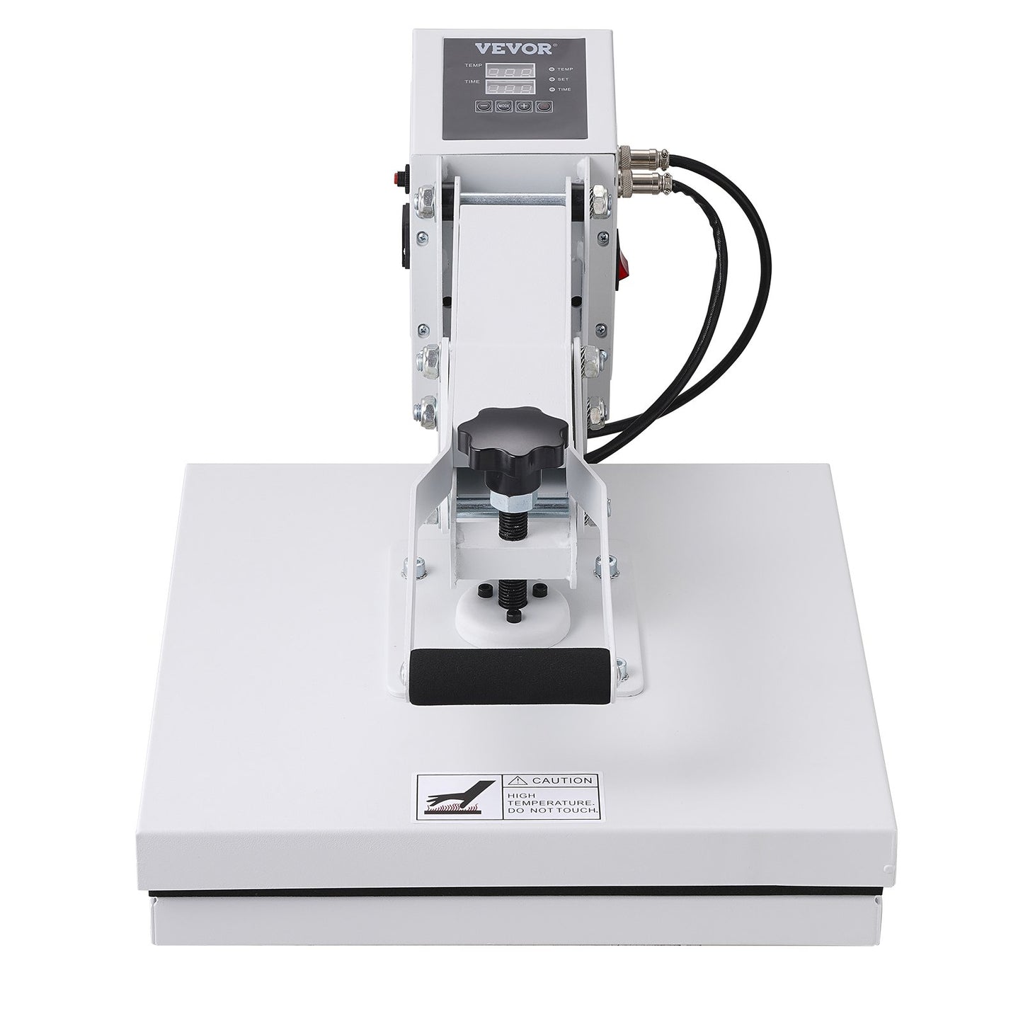 Heat Press, Heat Press Machine for T-Shirt, Fast Heating, High Pressure Heat Press 15x15, Power Digital Industrial Sublimation Printer for Heat Transfer Vinyl, Easy to Use, White