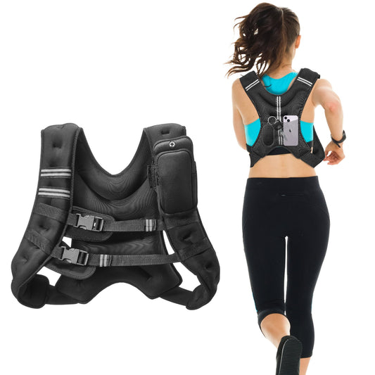 20lb Weighted Vest for Men Women Strength Training Equipment
