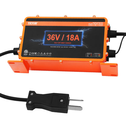 36 Volt 18 Ampere Golfwagen-Batterieladegerät für Club Car EZGO Yamaha Crowfoot