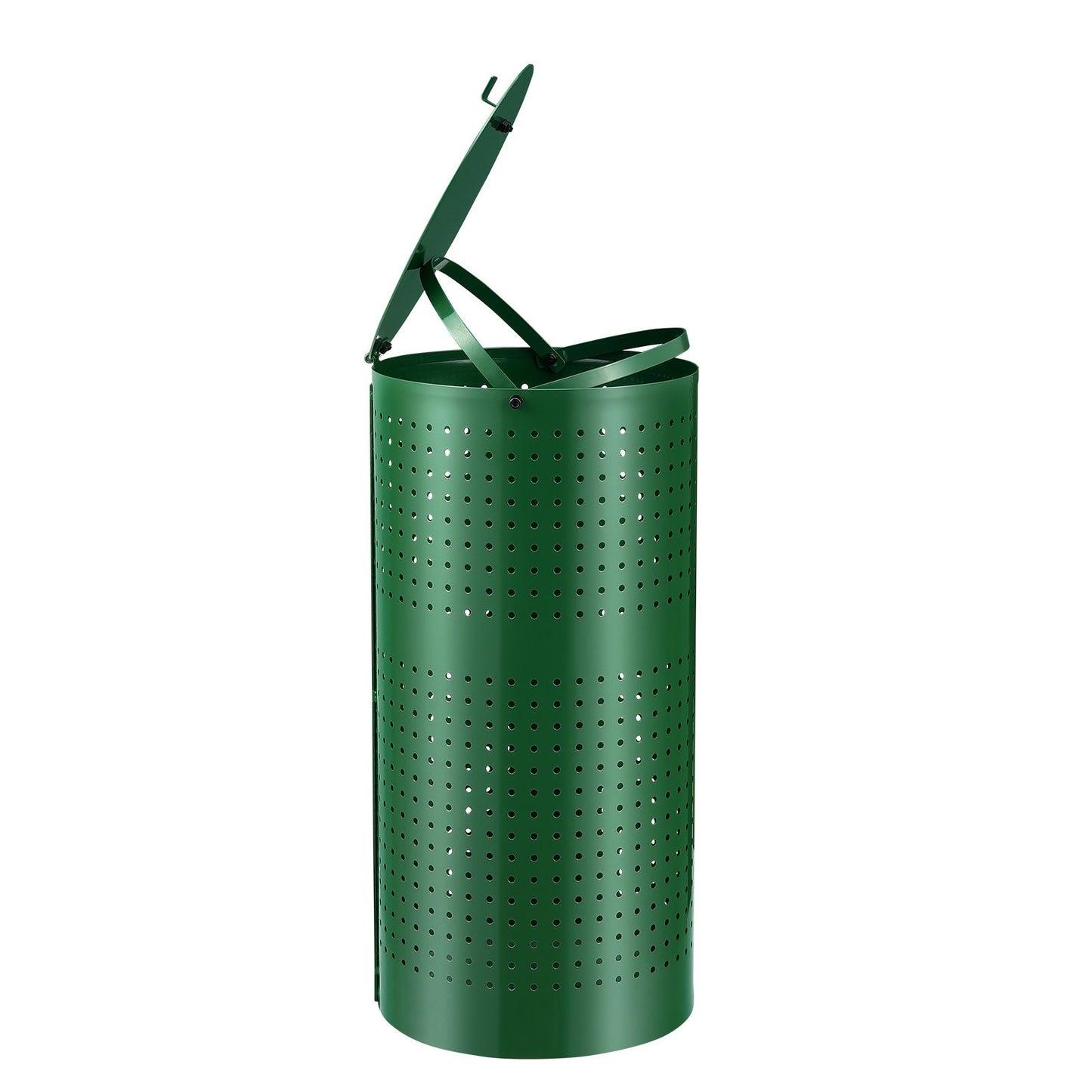 Hundekotbehälter, 11,5 Gallonen, wetterfester Hundekotbehälter mit Deckel