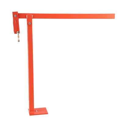 36 in T Post Puller, Heavy Duty Fence Post Pullers with Puller Plate & 47 in Lifting Chain, Labor-Saving T-Post Remover Tool for Round Fence Posts, Sign Posts & Tree Stumps