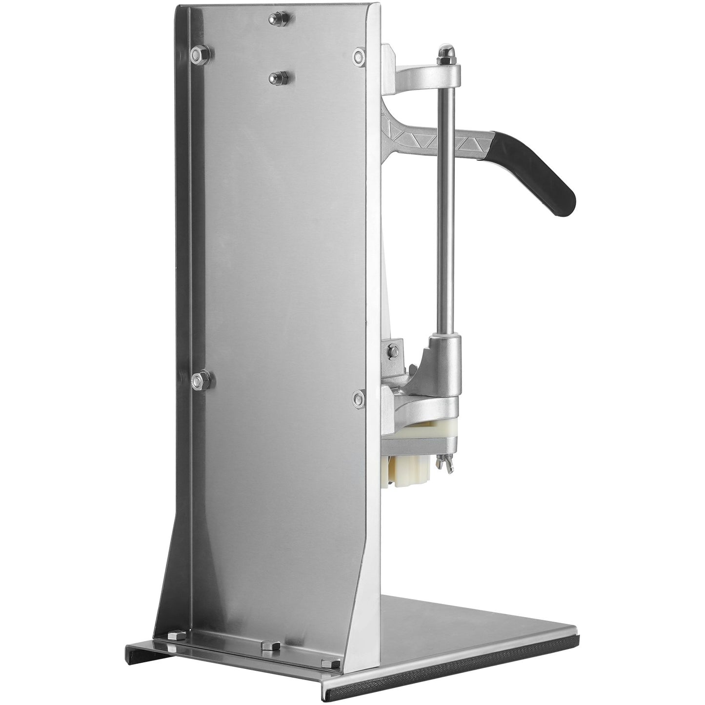 Commercial French Fries Cutter with 4 Replacement Blades, 1/4" and 3/8" Blade Easy Dicer Chopper, 6-Chop and 6-Chop Apple Slicer, Lemon Potato Slicer for French Fries with Extended Handle