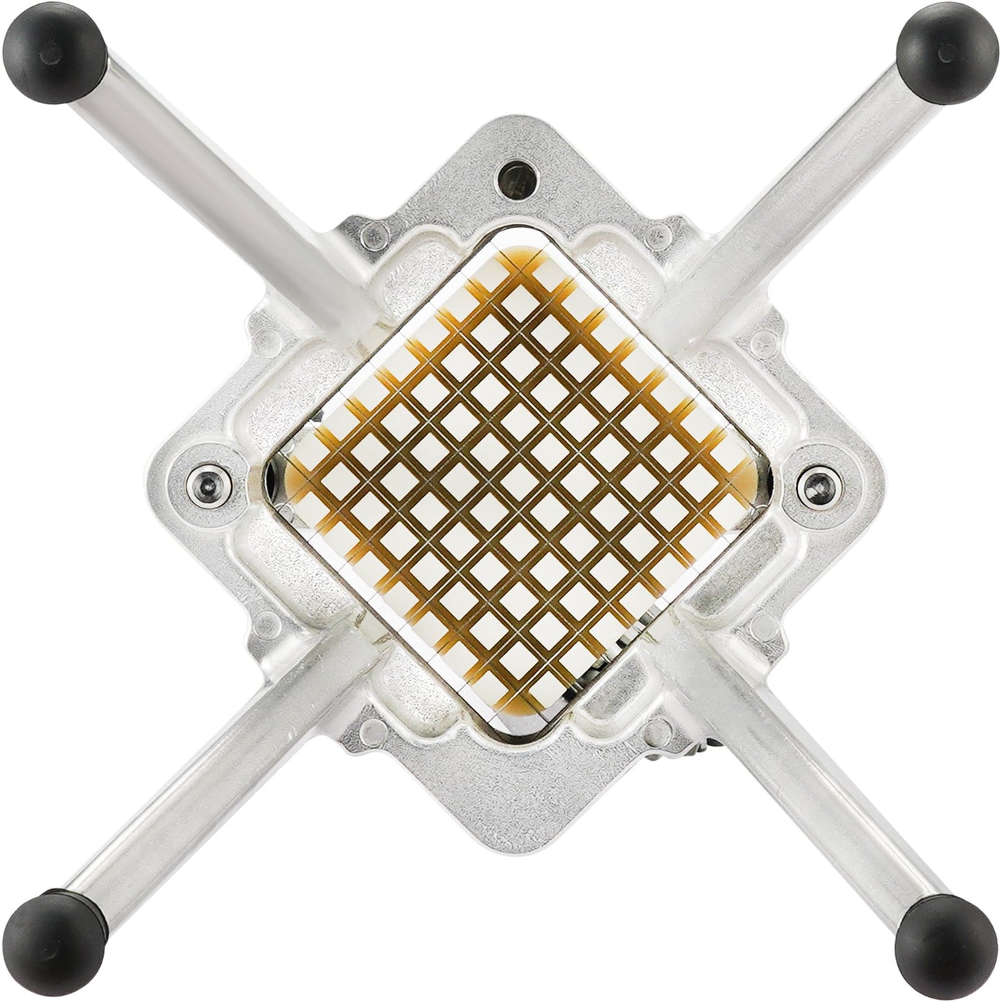 Commercial Chopper with 4 Replacement Blades Commercial Stainless Steel Vegetable Chopper French Fries Potato Cutter and Slicer Commercial Vegetable Chopper for Restaurants and Home Kitchens