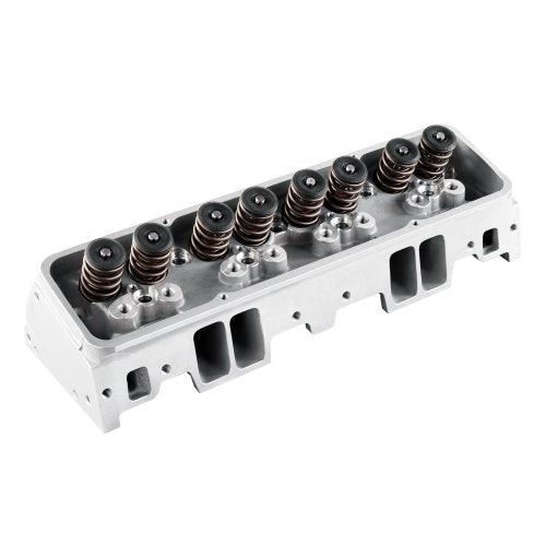 Engine Cylinder Head Assembly Replacement, Aluminum Engine Cylinder Head Kit, Compatible with Small Block Chevrolet Engines, SBC 327/ 350/ 383, Corvette, Camaro, Z06