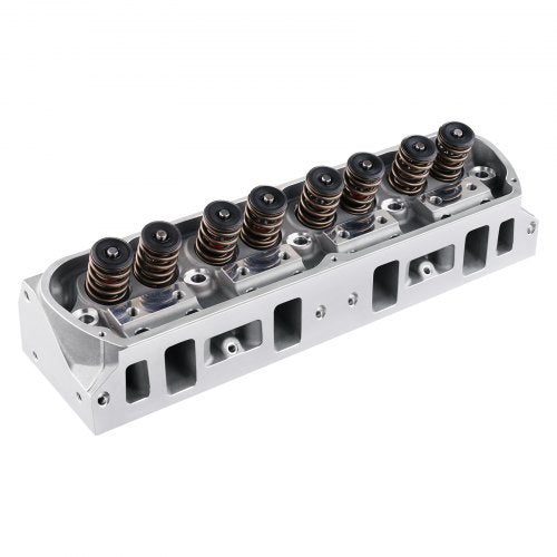 Engine Cylinder Head Assembly Replacement, Aluminum Engine Cylinder Head, Compatible with Small Block Ford Engines, SBF GT40/ 289 / 302/ 351W, FORD Mustang, GT40