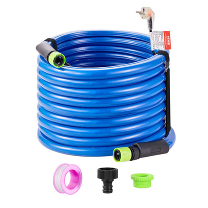 50ft Heated Water Hose for RV -45℉ Anti-Freeze Heated Drinking Water Hose