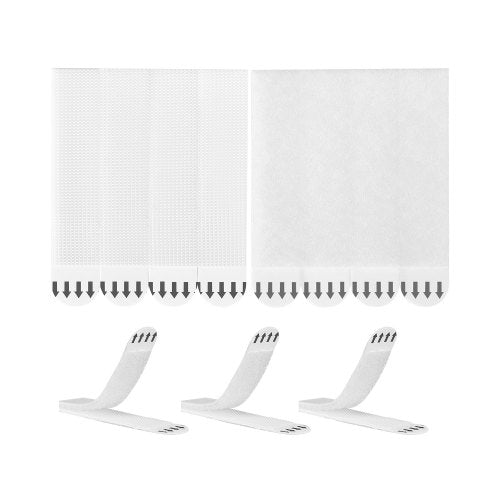 Picture Hanging Strips, 34 Pairs, Large Picture Hangers with Removable Adhesive, Hook & Loop Strips, Wall Hanging Strips for Damage Free Picture Hanger, Mounting of Photos, Frames, Wall Decor