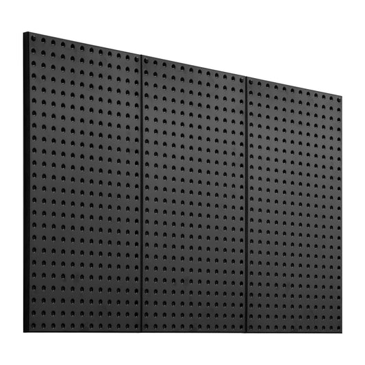 Metall-Stecktafelplatten, 3 Platten, 61 x 30 cm, Wand-Organizer für Garagenwerkzeuge